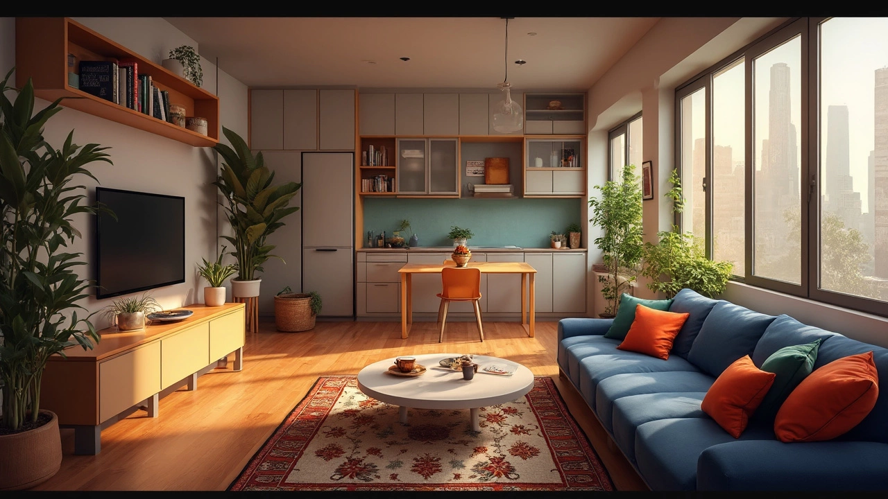 Best Square Footage for a Comfortable 2-Person 2BHK Apartment