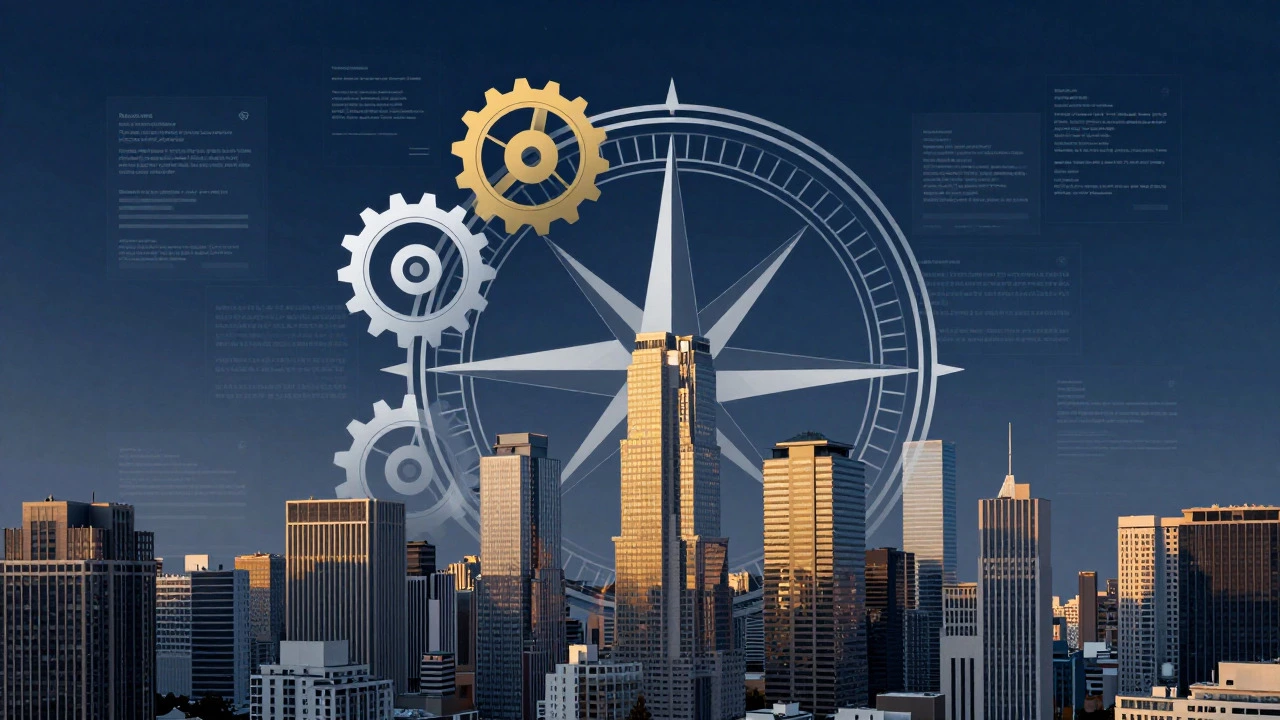 Abstract art of market timing and legal compliance